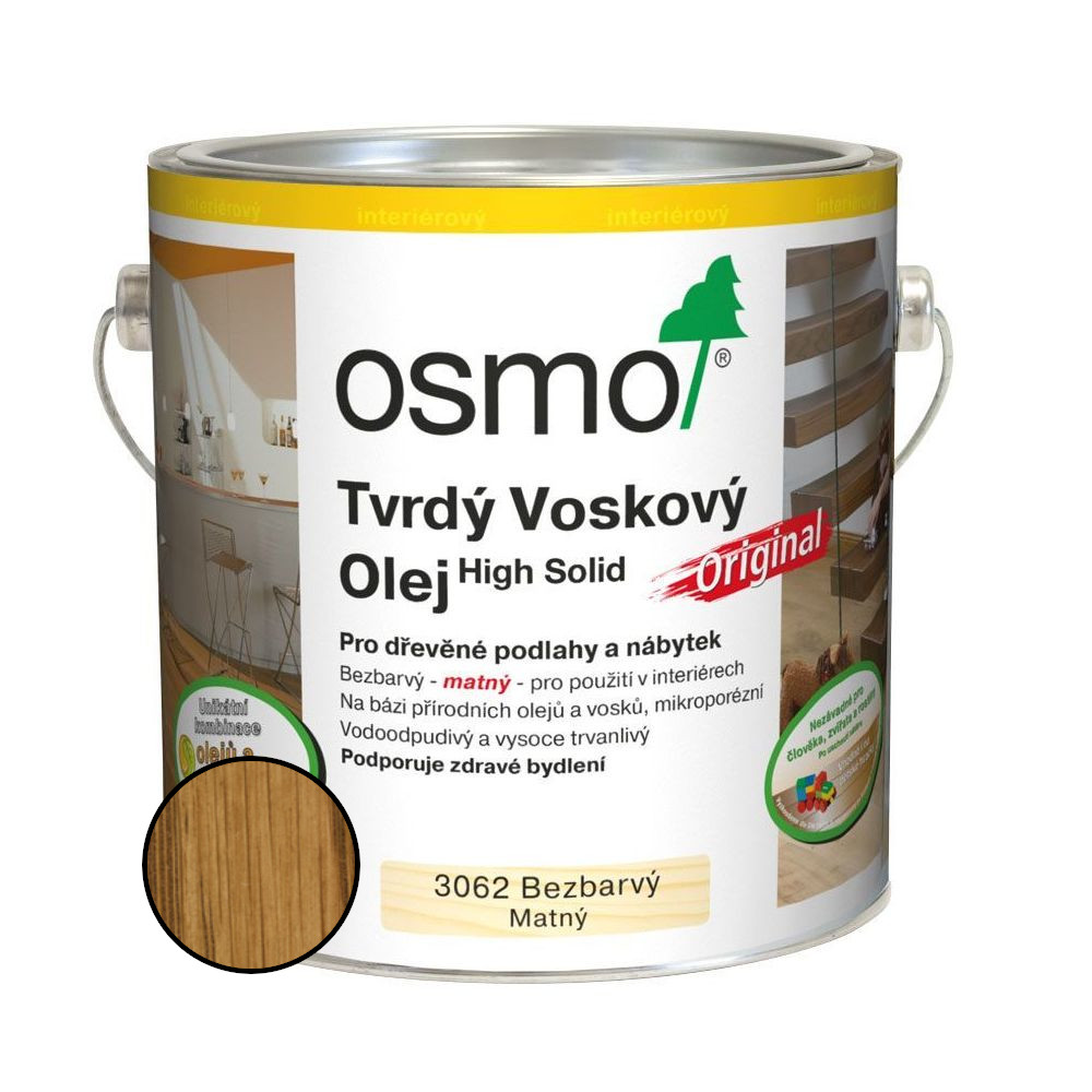 osmo olej - bezbarvý lak
